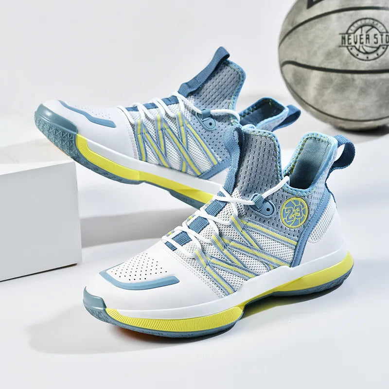 2024 New Dragon B Style Orange Mens Basketball Shoes Size 38-44 Air Cushioning Sport Sneakers Mesh Breathable Training Shoes