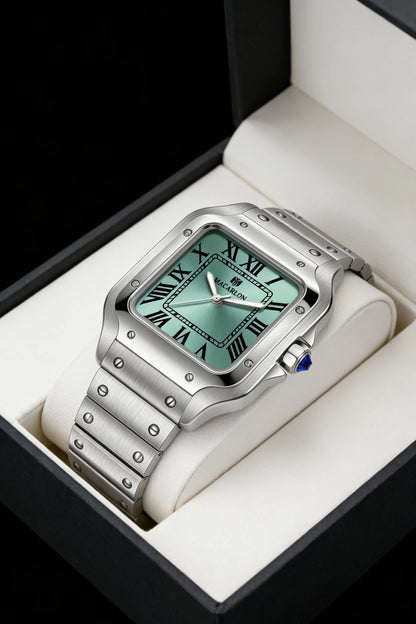 2026 New MACARLON Design 38mm Mechanical Watch Men's Sapphire Glass Luminous Stainless Steel Waterproof China NH35 Automatic Watch