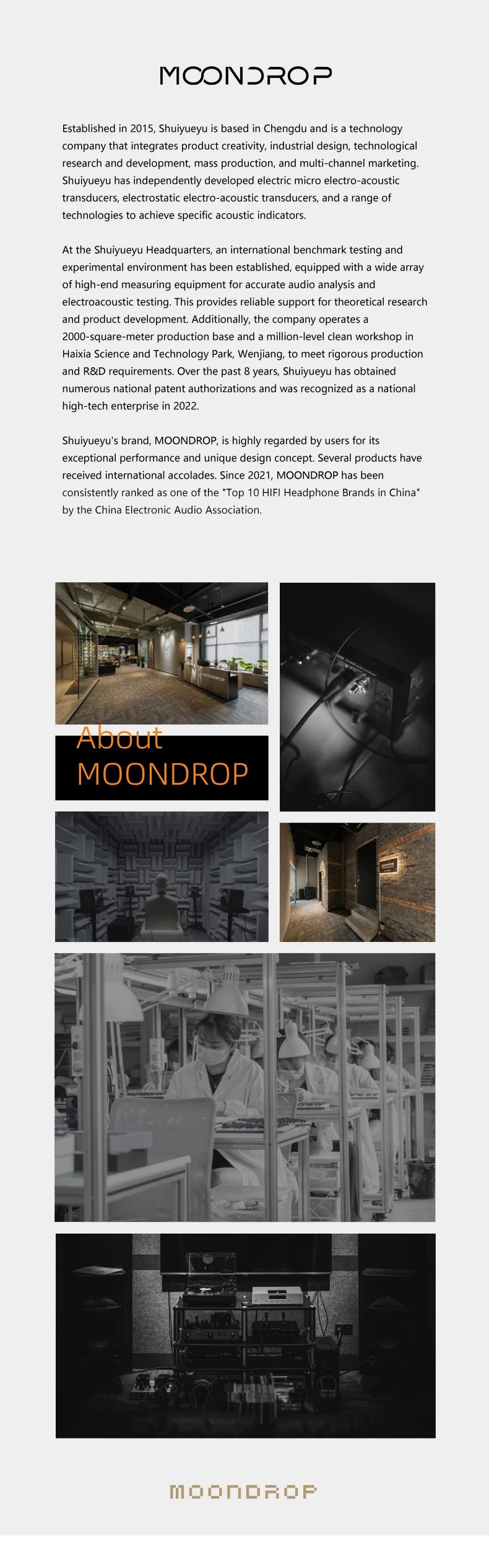 MOONDROP OLD FASHIONED On-Ear Headphone 40mm large dynamic driver 0.78-2pin 3.5mm Plug