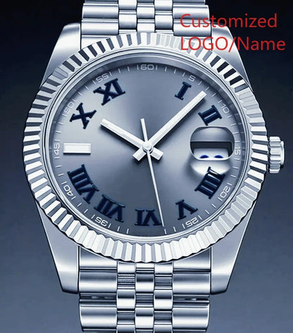 A989 Store Customized Watch Men's Women Automatic Mechanical Watch 36mm 40mm 904L Stainless Steel Black Blue