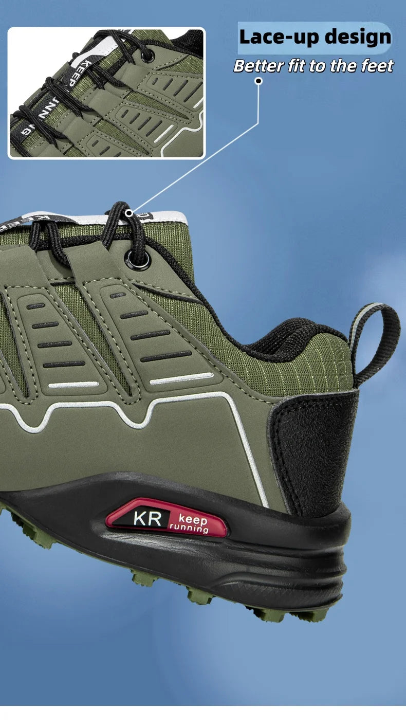 Sapatos de Ciclismo Sem Fecho para Homem, Sapatos de Caminhada Antiderrapantes para Montanha e Todo-o-Terreno, Sapatos Desportivos Respiráveis, Sapatos de Ciclismo de Estrada