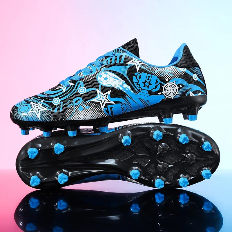 Nouvelles chaussures de football pour hommes et garçons, chaussures de football originales TF/AG, chaussures de football professionnelles pour terrain intérieur, crampons de football, baskets antidérapantes.