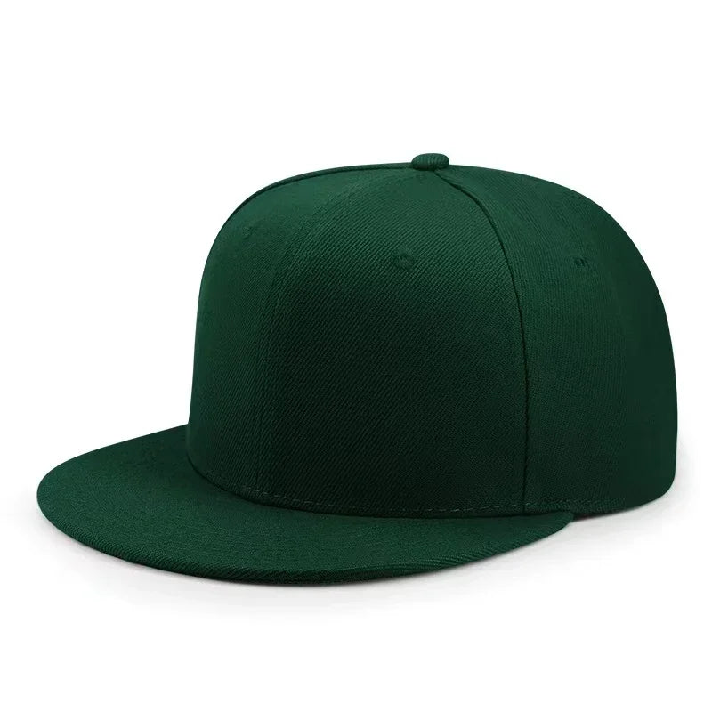 Big Bone Man Plus Size Baseball Caps Adult Flat Peak Hip Hop Fitted Hat Men Women Large hats Snapback Cap size 6 3/4 to 8