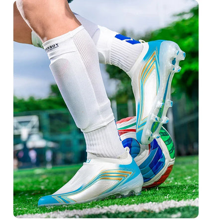Nouvelles chaussures de football pour hommes, chaussures de football de haute qualité pour l'entraînement, crampons pour terrain gazonné, baskets très vendues, chaussures de futsal pour matchs en salle, antidérapantes po