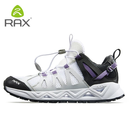 RAX New Men’s and Women’s Summer Hiking Shoes Breathable Upstream Shoes Trekking Aqua Shoes Outdoor Fishing Camping Sneakers for Men