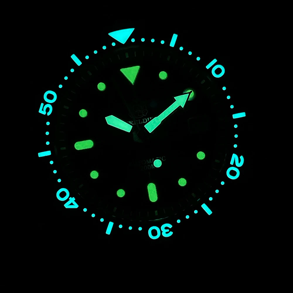 Steeldive SD1973 Men's Dive Watch Automatic Mechanical Men's Watch NH35 Bracelet 41mm Diver Watch