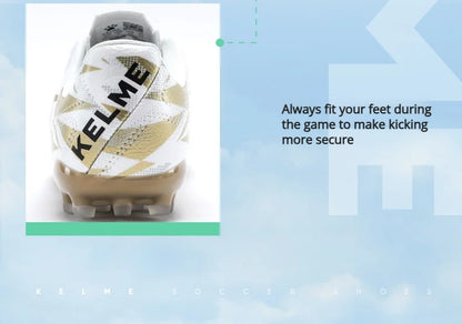 Botas de fútbol Kelme para hombre MG, botas de fútbol juveniles de tacos cortos, calzado de entrenamiento y competición profesional, botas de fútbol para niñas