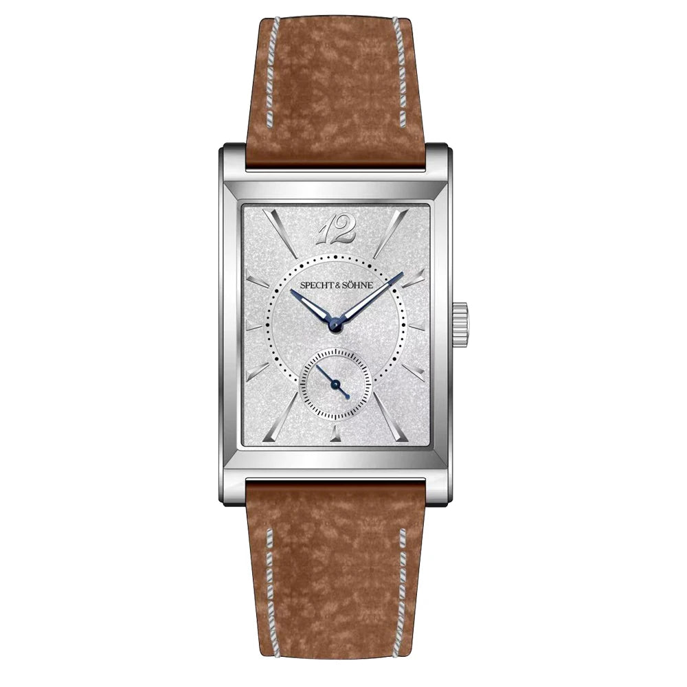 2025 New Fashion Specht & Söhne Square Watch Men's Watches Ultrathin Japan Movement Casual Men's Watch Black Color Men's Watch 26MM
