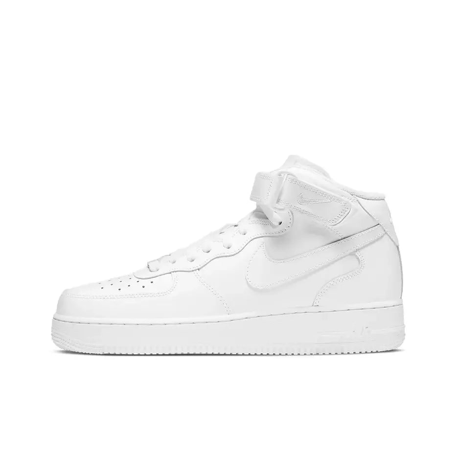 Nike Air Force 1 Mid Unisex-sneakers – klassisk design, vadstöd med dämpning för vardagsbruk och mångsidiga användningsområden CW2289-111