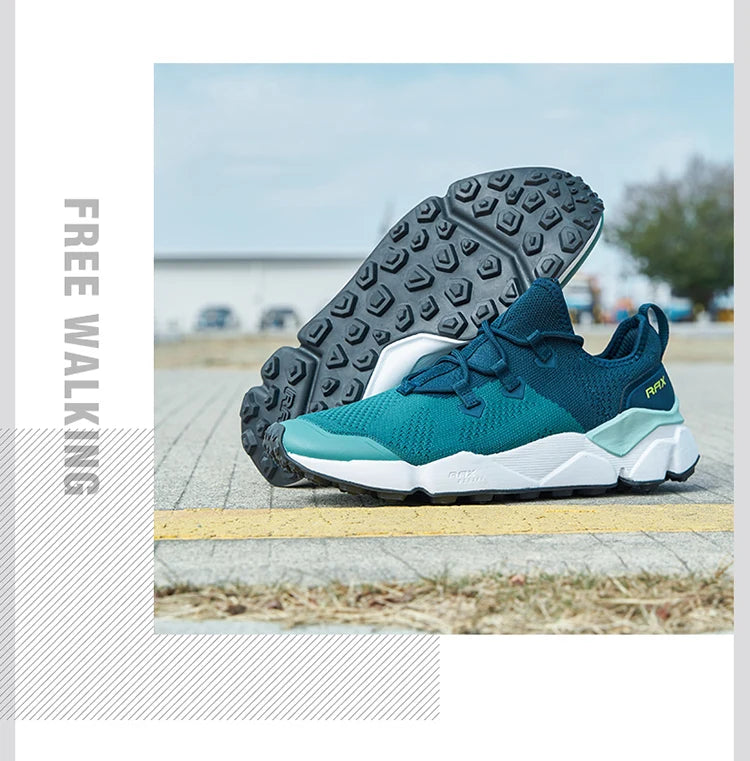 RAX Outdoor Breathable Hiking Shoes for Men Lightweight Walking Trekking Wading Shoes Sport Sneakers Men Outdoor Sneakers Male