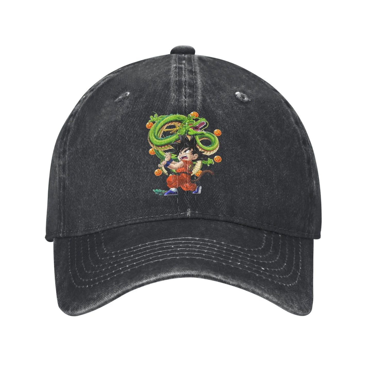 Retro Kamehameha Kid Goku Anime Baseball Caps Unisex Distressed Cotton Headwear Dragon Ball Outdoor Workouts Gift Hats Cap, Produit gaming premium Fraquane, produits de luxe, nouvelle génération, équipement gamer