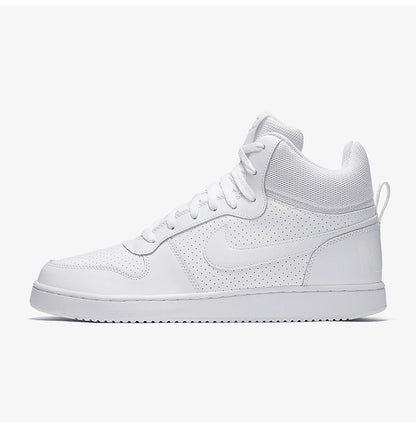 Baskets casual montantes pour homme Nike COURT BOROUGH MID authentiques, blanc pur, 838938-111