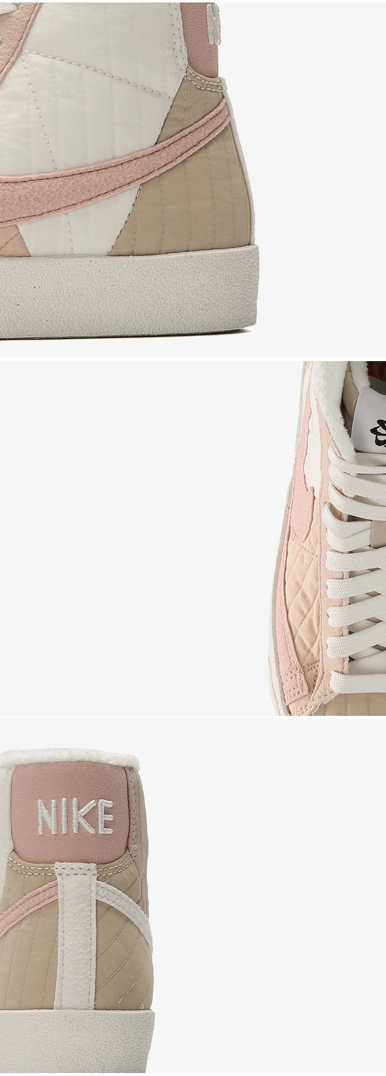 Nike Official Genuine BLAZER Pioneer - Scarpe casual sportive alte da donna DO7445-261