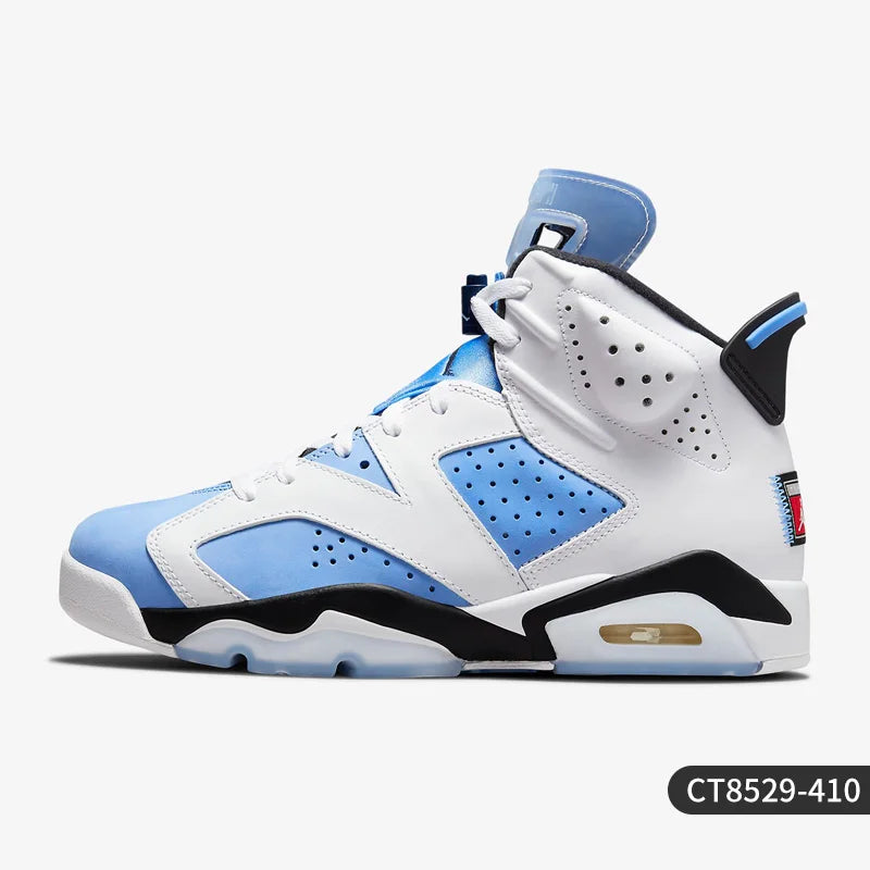 Aito Nike Air Jordan 6 -miesten korkeavartiset koripallokengät CT8529-410
