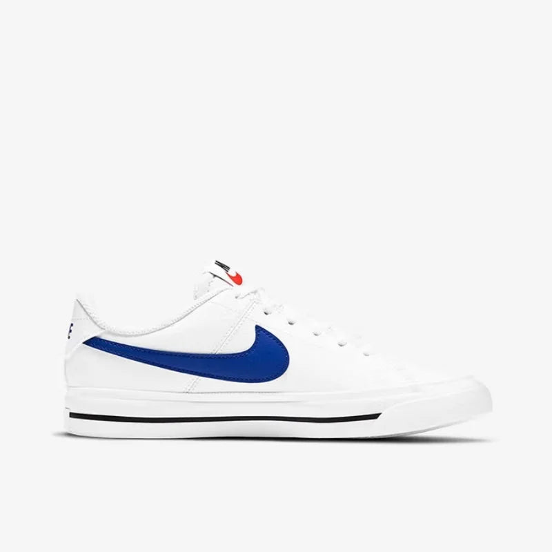 Nike New Lightweight, Comfortable, and Versatile Women's Court Legacy Low-Top White Casual Sports Sneakers DA5380-101