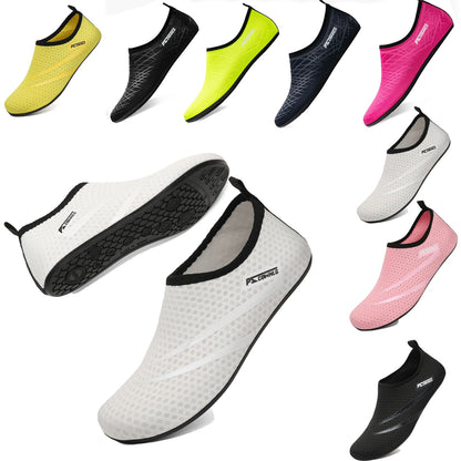 Sapatos de Mergulho para Mulher, Sapatos Aquáticos para Homem, Meias de Praia, Natação e Desportos Aquáticos, Sapatilhas Barefoot para Fitness, Dança, Natação, Surf e Snorkeling