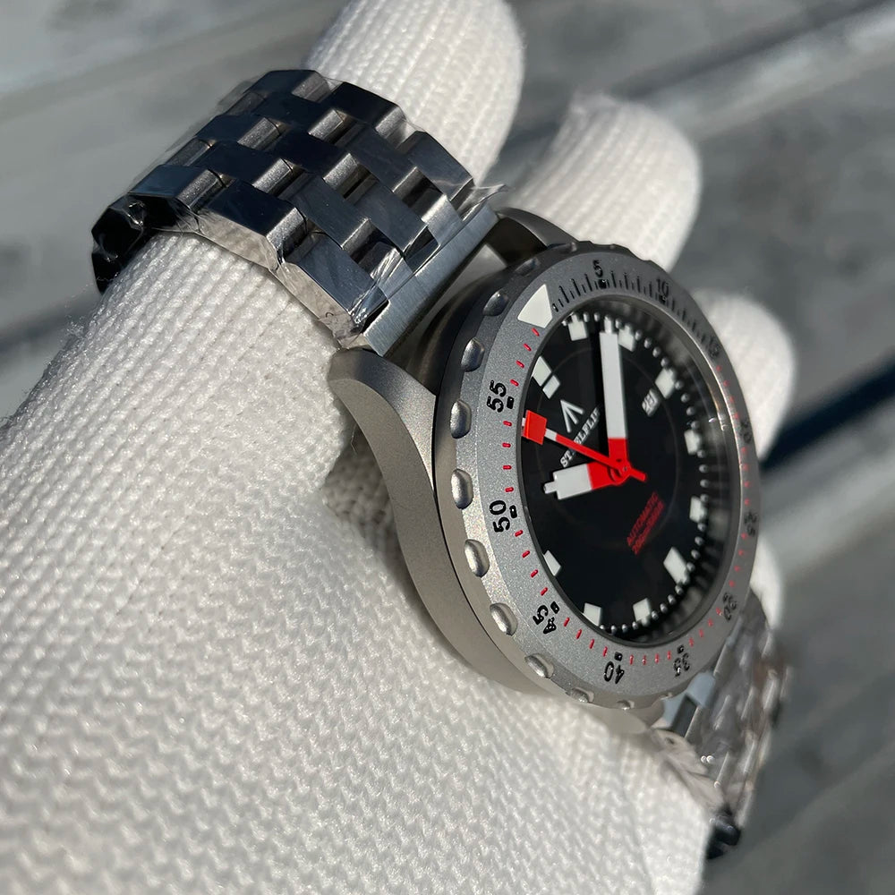 STEELFLIER Official SF752 Fashion Mechanical Wristwatch NH35 Movement Super BGW9 Luminous 20Bar Waterproof Luxury Dive Watches