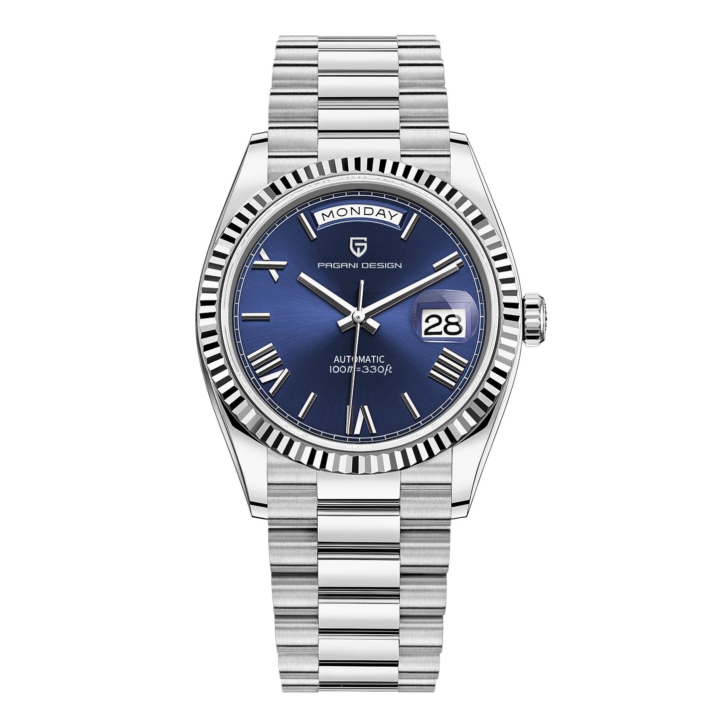 PAGANI DESIGN Men's Watches 2026 New Enamel Dial DD36 Automatic Watch Men Business Waterproof Mechanical Wristwatch for Men Gift