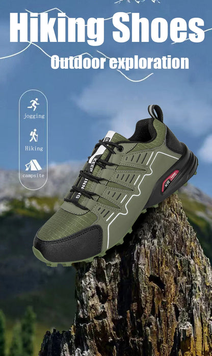 Men's Waterproof Hiking Shoes Non-Slip Hunting Boots Outdoor Tactical Training Sports Shoes Men Walking Hiking Travel Shoes