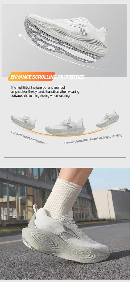 Sapatilhas de Running para Homem 361 Degrees PopBlaze 5 — Novo Amortecimento, Sola Grossa, Respiráveis, Antiderrapantes, para Jogging ao Ar Livre — Sneakers Masculinos 672532212