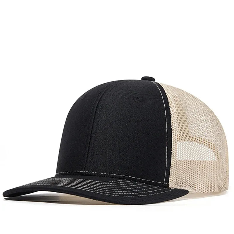2026 New Hot Sale Unisex Cap Slight Curved Brim Style Trucker Hat Men & Women Casual Outdoor Breathable Summer Cap