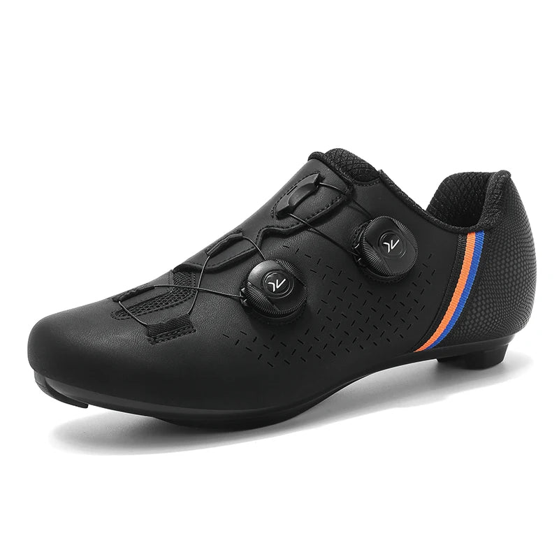 Road Cycling Shoes Flats Cleats Shoes Speed Cycling Sneakers Men’s Bike Shoes Women’s Self-Locking Non-slip Mountain Bicycle SPD Shoes