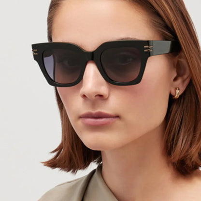 Ochelari de soare pătrați supradimensionați, la modă, de calitate superioară, cu protecție UV, pentru șofat, pentru bărbați și femei, cu personalitate, ochelari unisex