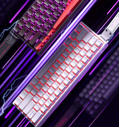 AULA WIN60HE Magnetic Switch Mechanical Keyboard, 60% Wired Gaming Keyboard with Hall Effect Magnetic Switches, Rapid Trigger Esports Keyboard
