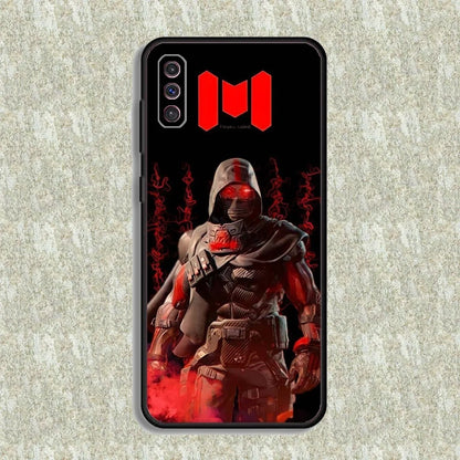 COD Call Of Duty Ghosts Phone Case For Samsung S23,23,22,30,21,10,9,Note20 Ultra,Lite,Ultra,5G,Plus,FE,Black Soft Case