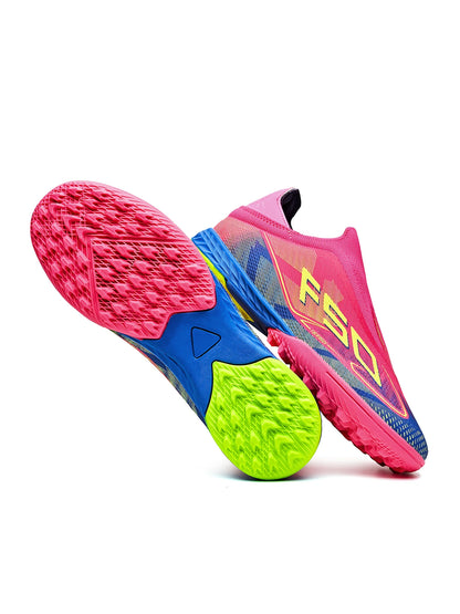 TF Soccer Shoes for Training, Anti-Slip, Wear-Resistant, Firm Grip, Ankle Protection, Lightweight, Comfortable
