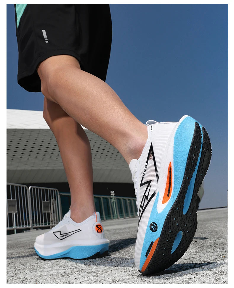 Running Shoes Carbon Plate Specialty Marathon Men's Sports Breathable Lightweight Women's Comfortable Athletic Non-slip Sneakers