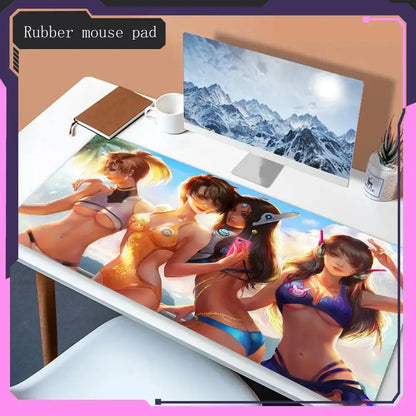 Bestseller-Artikel Overwatch Mauspad Animations-Mauspad Gaming-Zubehör für den Schreibtisch Bestseller-Mauspad Laptop-Gaming-Mauspad
