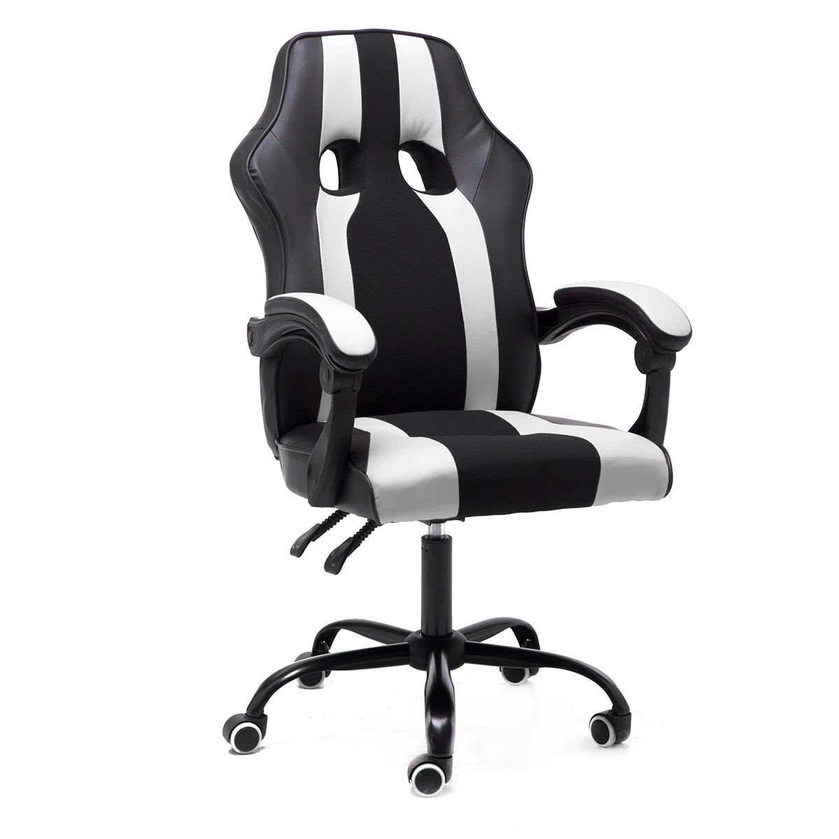 Chaise de bureau en cuir Joylive, chaise de jeu WCG, chaise ergonomique pour ordinateur, pivotante, inclinable, pour salle de jeu