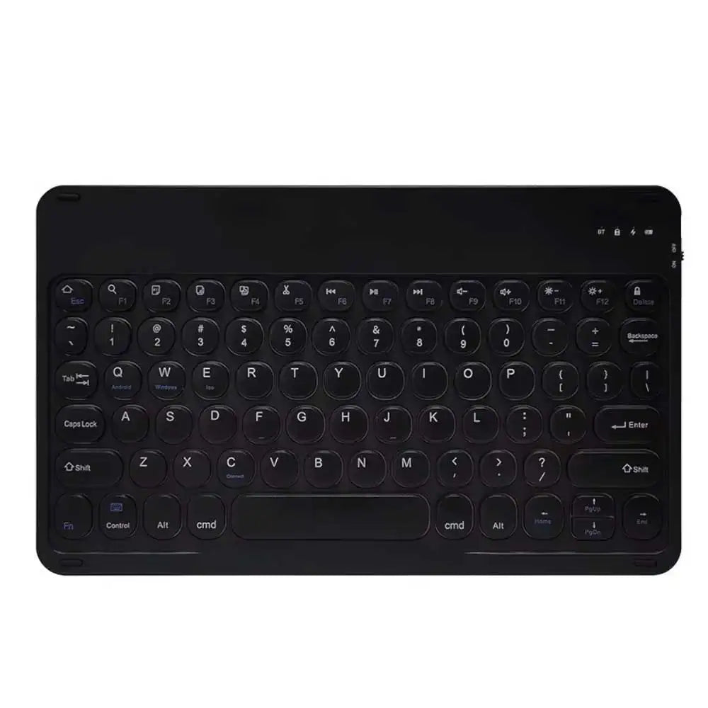 10 in Wireless Keyboard For Apple Xiaomi Huawei Samsung Bluetooth Mouse For iOS Android Windows System Round Keycaps Big Battery