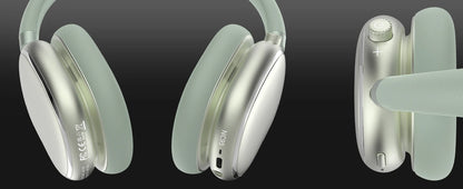 NC95 Hybrid Active Noise Cancelling Headphones Wireless Bluetooth 6.0 Over Ear Headphones with 65H Playtime, Hi-Res Audio, Knob Control