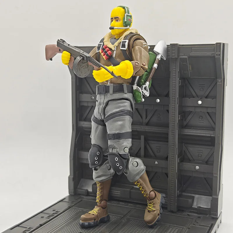 Game Fortnite Raptor Black Knight Skull Trooper Premium Cuddle Team Leader MogulMaster Action Figure Room Decoration Toys Gift