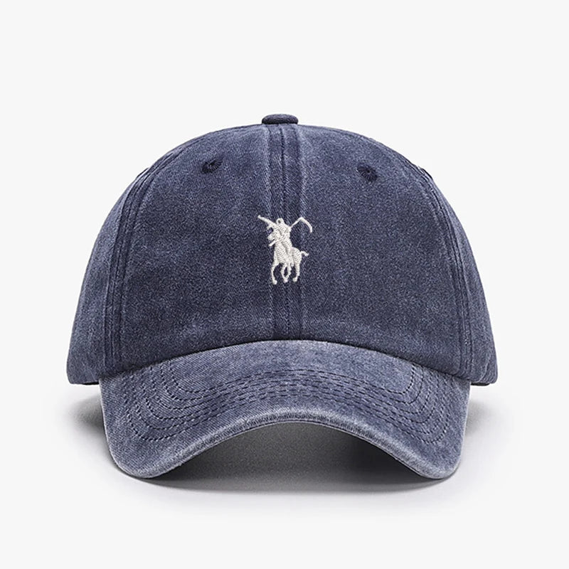 Baseballpetten voor heren en dames, zacht katoen, gewassen, zacht, verstelbaar, zonnekapje, dad cap, hoeden voor jongens en meisjes, borduurontwerp met de Magere Hein, Japan