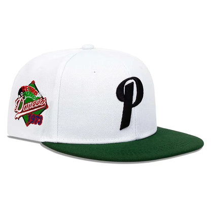 Unisex P Letter Embroidery Hip-hop Hats Spring And Autumn Outdoor Adjustable Sports Casual Baseball Caps Sunscreen Hat