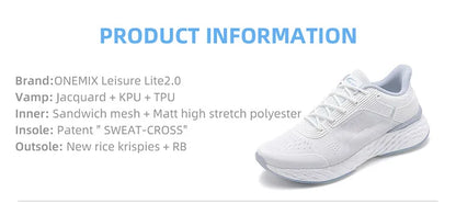 Scarpe da running ONEMIX YUE SHUANG da uomo con cuscinetto d’aria, sneakers sportive da coppia, scarpe da corsa per sport all’aperto e camminata da donna