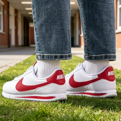 Nike Kids Casual Shoes Lightweight Breathable Non-Slip Wear-Resistant Comfortable Boys' and Girls' Daily Walking Sneakers 904764-101
