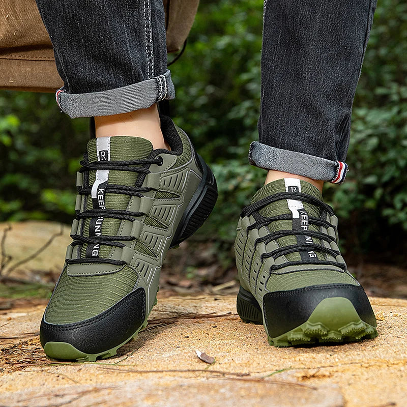 Sapatos de Ciclismo Sem Fecho para Homem, Sapatos de Caminhada Antiderrapantes para Montanha e Todo-o-Terreno, Sapatos Desportivos Respiráveis, Sapatos de Ciclismo de Estrada