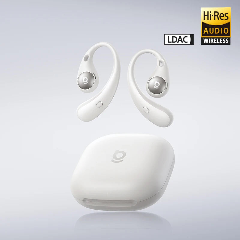 Baseus Eli Sport 2 avoimetyyppiset langattomat kuulokkeet, Bluetooth 6.0, OWS-kuulokkeet, korkean resoluution ääni LDAC-tuella, OWS-kuulokkeet, korvakoukulla varustetut urheilukuulokkeet