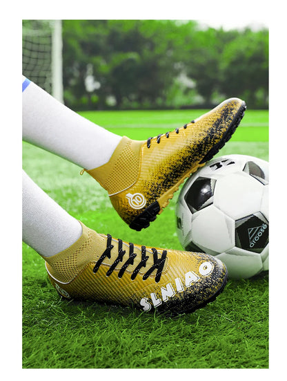 Chaussures de football professionnelles pour hommes, chaussures de soccer, crampons de football FG, chaussures de soccer ultralégères pour l'entraînement, baskets de soccer pour sports de plein air.