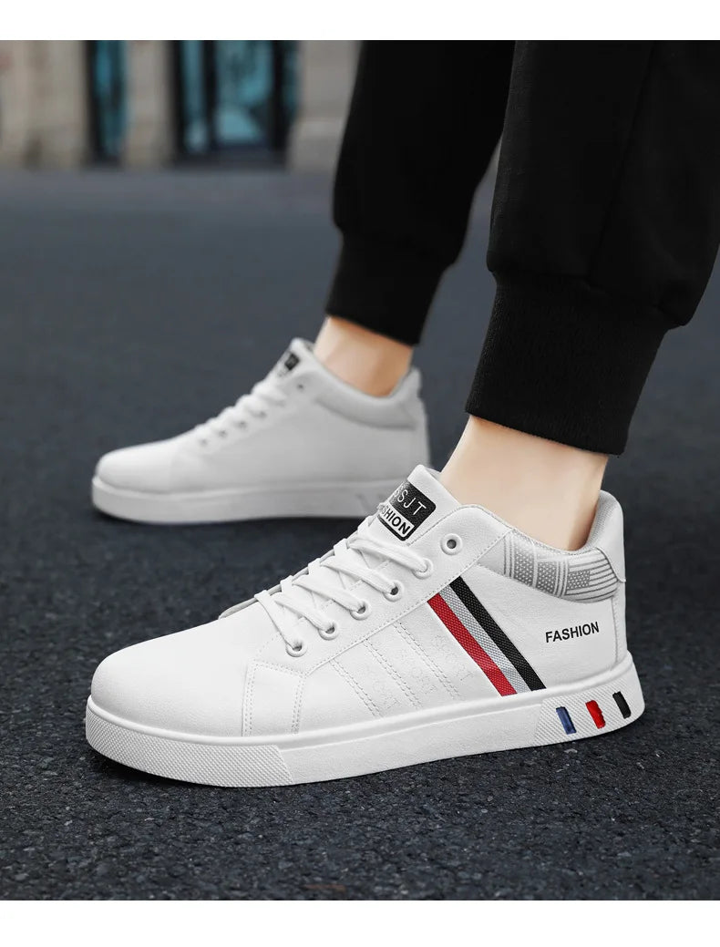 Men's Skateboarding Shoes 48, Casual High Top Walking Sneakers, Sports Shoes, Breathable Hip Hop Shoes, Street Shoes Chaussure Homme