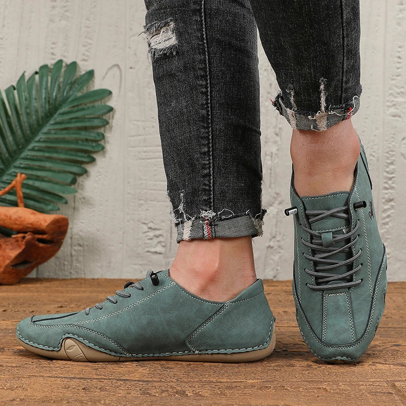 Men's Fashion Brand Loafers Soft-Soled Comfortable Casual Walking Shoes Breathable Sports Tennis Outdoor Driving Shoes