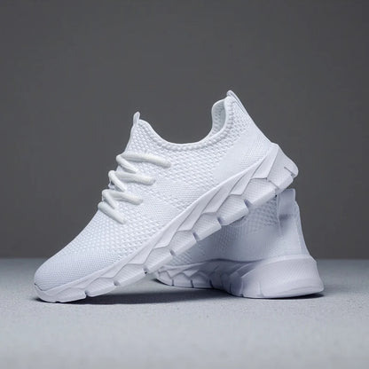 Sneakers til mænd i let mesh, damesko, casual flade sko, løbesko til mænd, bløde tennissko, åndbare herresneakers