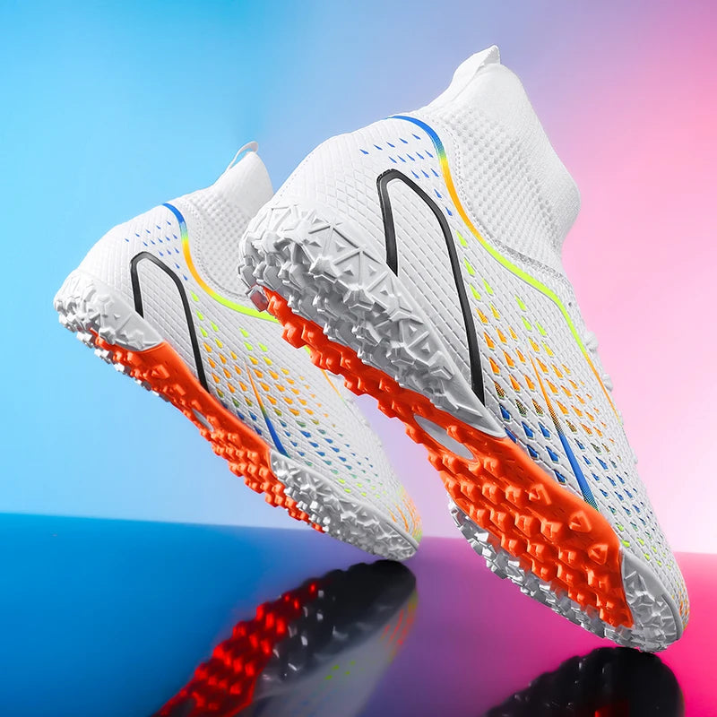 Miesten jalkapallokengät, ammattilaisjalkapallokengät, tekonurmikengät, futsal-kengät, nurmikengät, unisex-kengät, ulkoiluharjoittelukengät, jalkapallokengät, luistamattomat, hengittävät