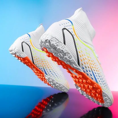 Miesten jalkapallokengät, ammattilaisjalkapallokengät, tekonurmikengät, futsal-kengät, nurmikengät, unisex-kengät, ulkoiluharjoittelukengät, jalkapallokengät, luistamattomat, hengittävät