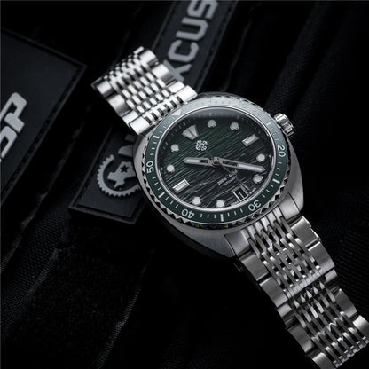 IXDAO IPOSE 2026 New Men's Automatic Mechanical Watch Poseidon Pattern Diving Watch 20Bar Stainless Steel BWG-9 Reloj Hombre