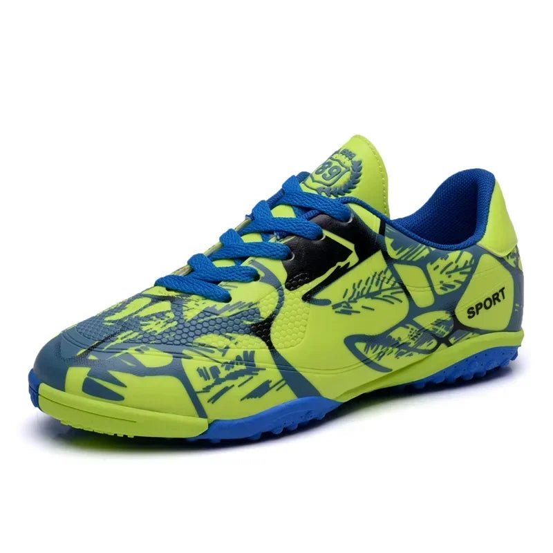 Chaussures de football pour hommes et enfants, crampons, ultra-légères, antidérapantes, pour terrain gazonné, chaussures de football professionnelles pour adultes, chaussures d'entraînement pour garçons, livraison direc